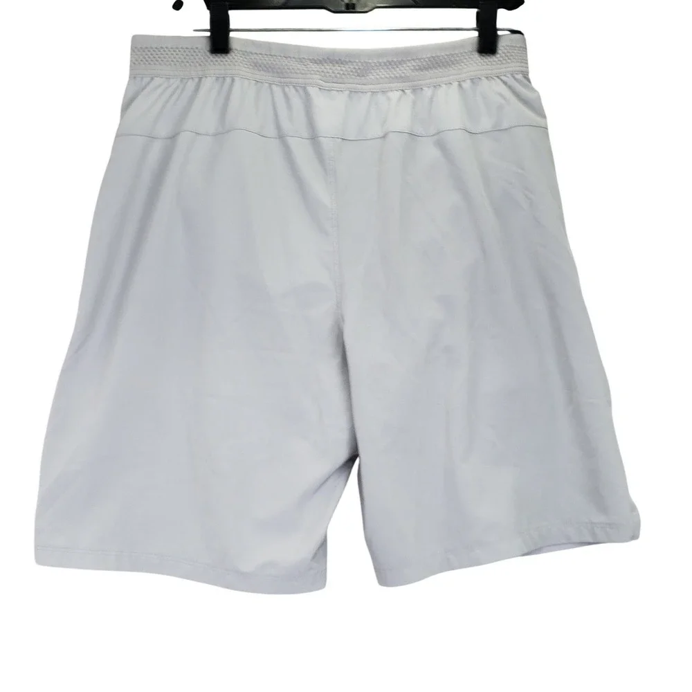 Fabletics Active Shorts Mens M Gray Athletic Training Gymwear Performance